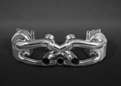 458 Italia | Exhaust System | Capristo - Optional mit manueller Klappensteuerung RC-Kit