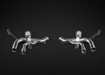 California T | Capristo - Exhaust system with valves incl. Remote control