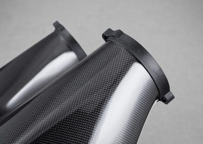 458 Italia | Carbon | Capristo - Fabric L gloss varnished