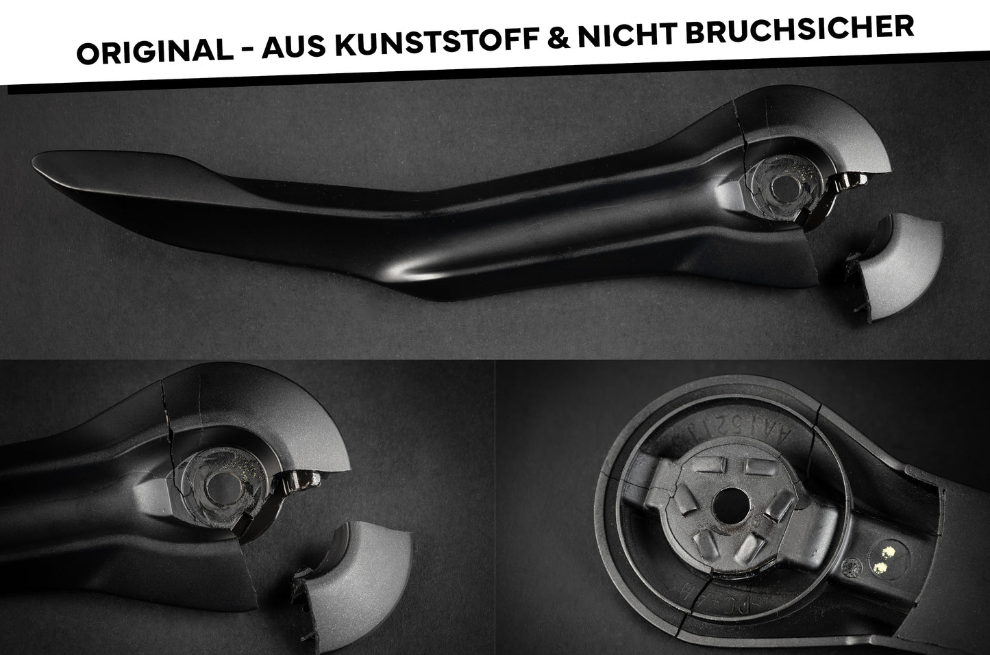 Sitzversteller für Ferrari | Capristo - Sitzversteller Aluminium mit Echtcarbonhülle für Fahrersitz