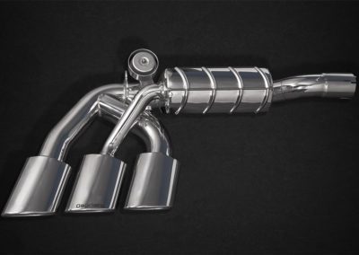 G63/G500 W463A | Capristo - Abgasanlage 4-Flutig mit Elektroklappen für G63