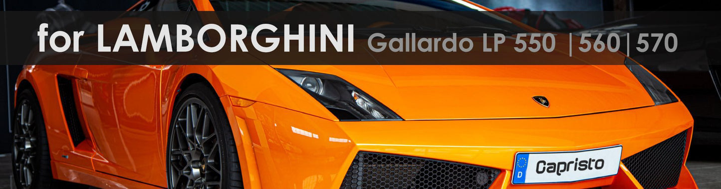 Gallardo LP 550|560|570 | Capristo - Endschalldämpfer und programmierbarer Steuerung CES-3 ohne Kats