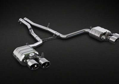 Ghibli | Capristo - Rear silencer, middle silencer replacement pipes and CES-3