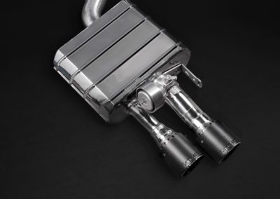 S8 D4 | Capristo - Front silencer replacement pipes – only for Capristo system