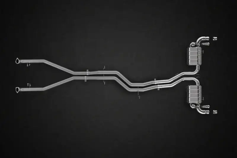 Capristo Abgasanlage ECE | Bentley Bentayga Perspektive 3