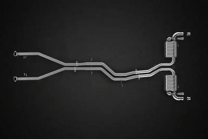 Capristo Abgasanlage ECE | Bentley Bentayga Perspektive 3
