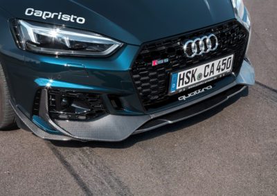 RS4 B9 | Carbon | Capristo - Front spoiler fabric K, gloss painted
