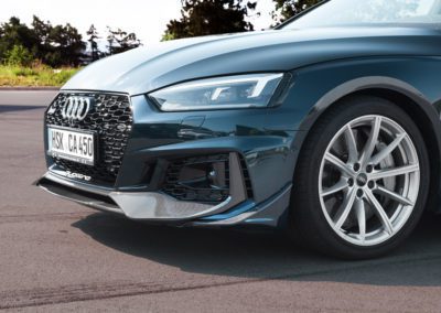 RS4 B9 | Carbon | Capristo - Seitenfinnen Gewebe K, mattlackiert Motorabdeckung aus Vollcarbon 03AU 005 10 004 KG Motorabdeckung, Gewebe K, glanzlackiert
