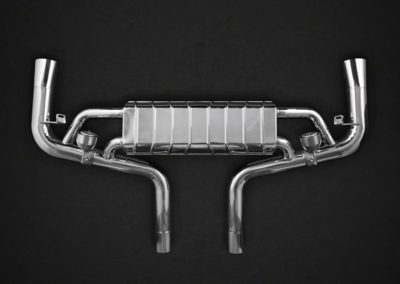 GLE500 Coupé C292/SUV W166 | Capristo - Rear muffler, middle muffler replacement pipes, EVCU-1