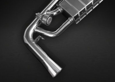 GLE500 Coupé C292/SUV W166 | Capristo - Sports catalyst with 100 cells for CAPRISTO end muffler 02MB 091 03 004 100 cells sports catalysts for original muffler 02MB 091 03 023 Sports cats 250 cells for CAPRISTO muffler