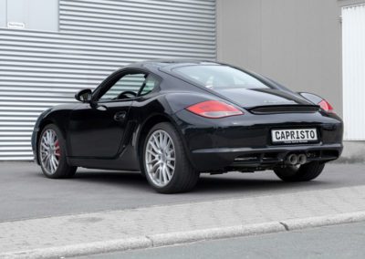 987 Cayman|Boxster FL | Capristo - Endschalldämpfer ohne Kats (Euro 5), mit programmierbarer Steuerung CES-3 Die Anlage ist mit Teilegutachten. Bitte beachten Sie die zulässigen Fahrzeugtypen in dem Teilegutachten