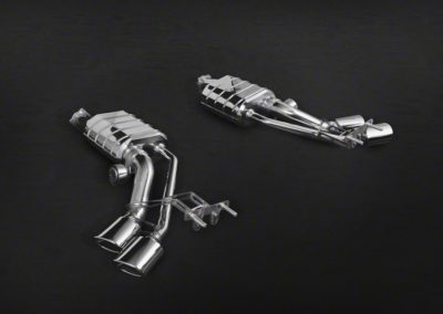 G63/G500 W463 | Capristo - 6-pipe rear muffler with CES-3 Please note the permitted vehicle models in the ECE Approval