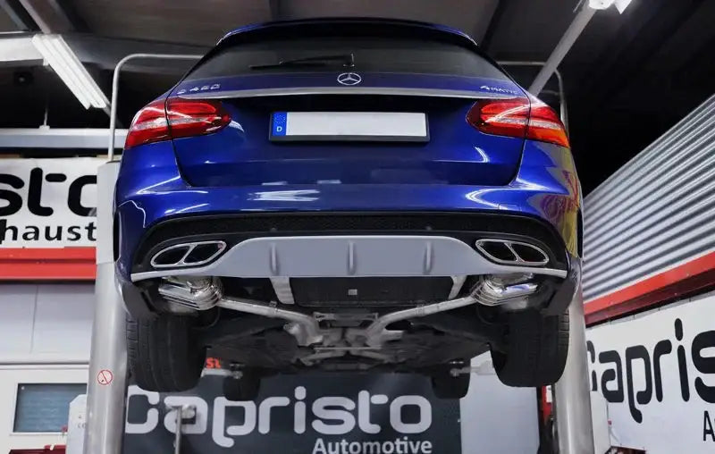 Capristo Abgasanlage ECE | Mercedes AMG C43 W205 M276 Perspektive 6