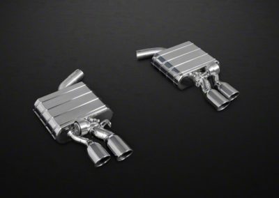 S6 4G, S7 4G | Capristo - rear silencer, middle silencer replacement pipes, CES-3 , ECE