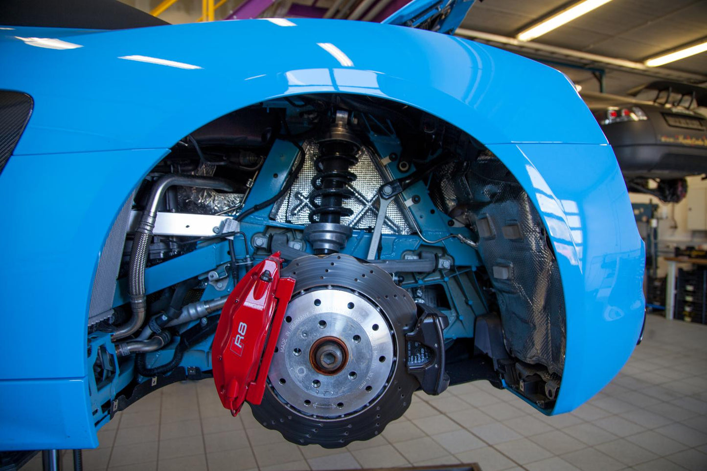 *KW Höhenverstellbarer Federnsatz (Gewindefedern) | Audi R8 4S