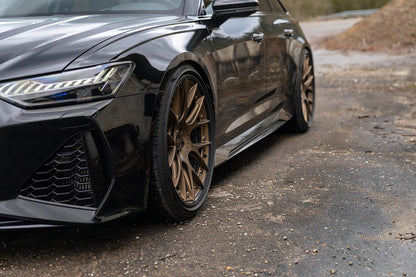 *KW Höhenverstellbarer Federnsatz (Gewindefedern) | Audi RS6 C8