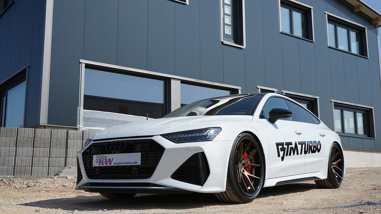 *KW Höhenverstellbarer Federnsatz (Gewindefedern) | Audi RS6 C8