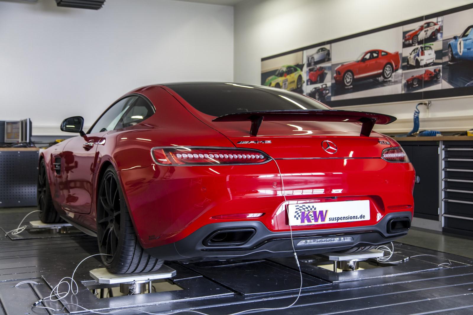 KW Variante 3 Gewindefahrwerk | Mercedes AMG GT S Perspektive 5