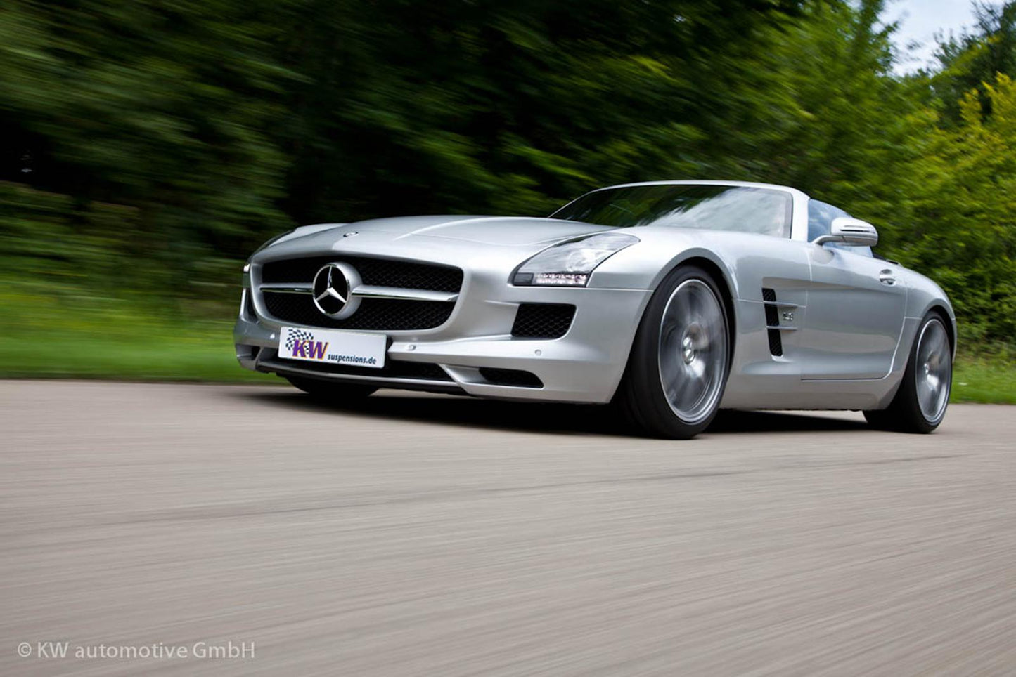 Mercedes SLS AMG Roadster Perspektive  3