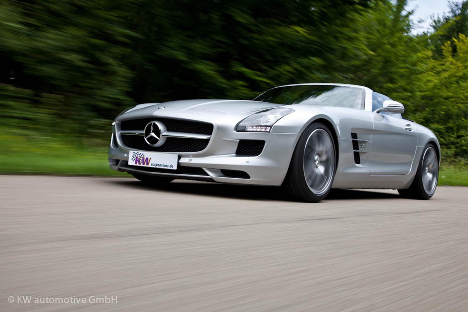 Mercedes SLS AMG Roadster Perspektive  3