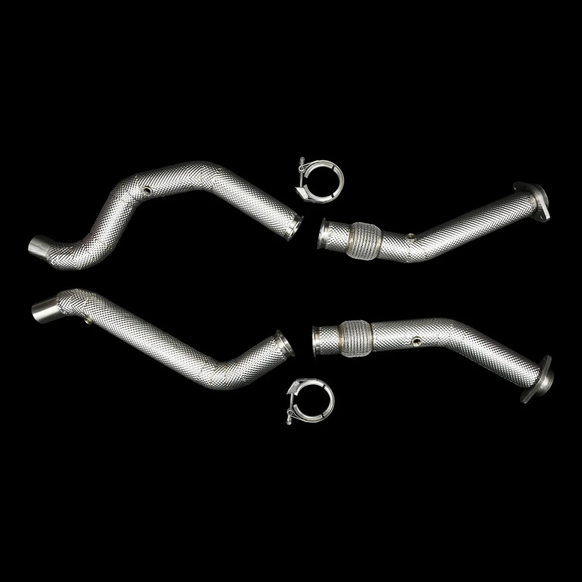 BlackBoost Catless Downpipe | Land Rover Defender 130 5.0L P525 bild1