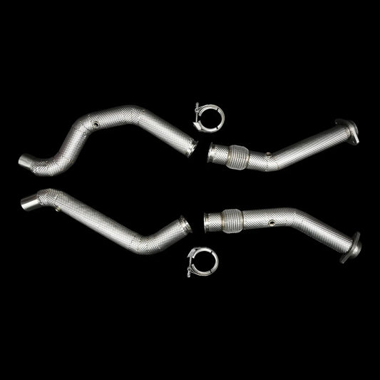BlackBoost Catless Downpipe | Land Rover Defender 130 5.0L P525 bild1