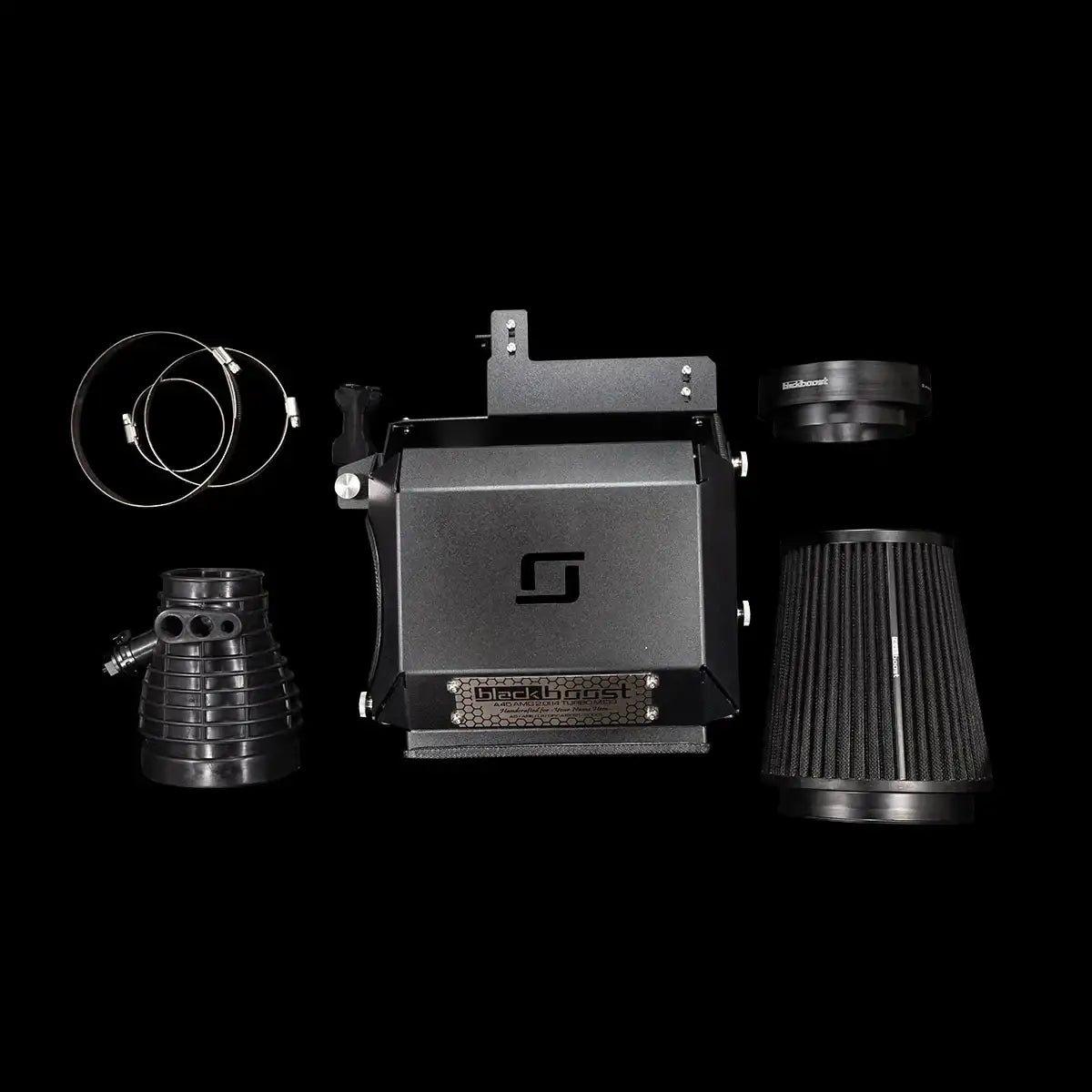Mercedes-AMG A45 M133 Kaltluft Ansaugsystem Set, Tuning Zubehör, schwarz, KTH Shop