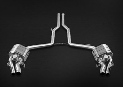 E63 W212 | Capristo - Exhaust system incl. CES-3 Please note the permitted vehicle models in the ECE Approval