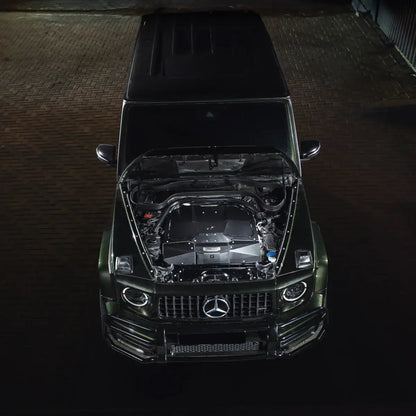 Mercedes G63 AMG Motorraum mit Kaltlufteinlass, Tuning-Teile, hochwertige Performance