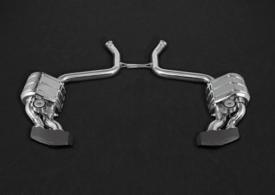 SL63 /SL65 R230 | Capristo - Exhaust system, with exhaust valves programmable damper control CES-3, Part certificate only for the SL65
