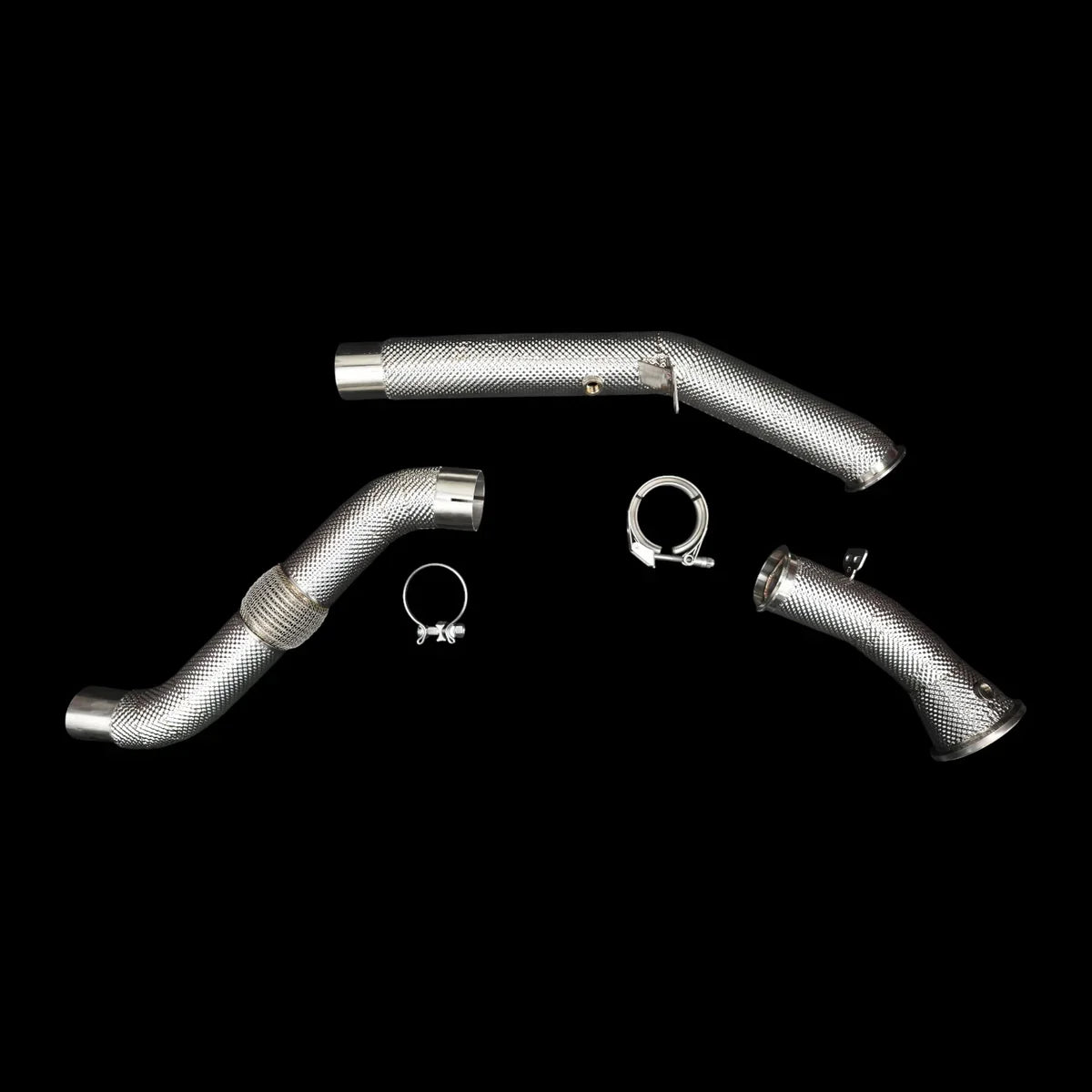 BlackBoost Catless Downpipe | Land Rover Defender 90/110/130 3.0L P400 bild1