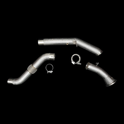 BlackBoost Catless Downpipe | Land Rover Defender 90/110/130 3.0L P400 bild1