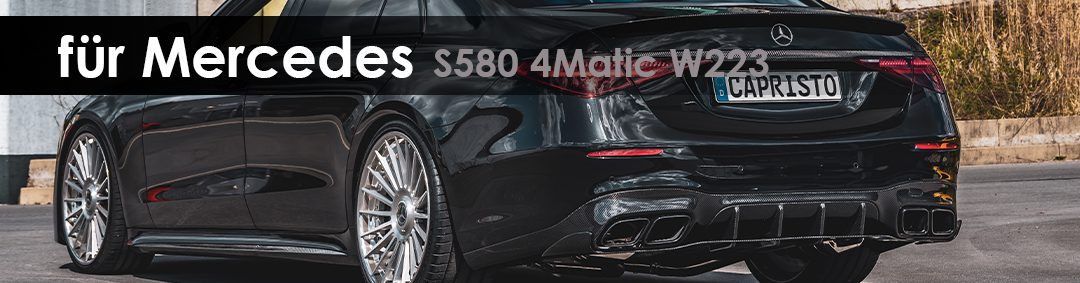 S580 4MATIC W223 | Capristo - Fernbedienungs-Kit E2E mit Kabelbaum und Fernbedienung