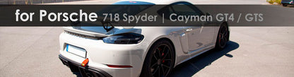 718 Spyder|Cayman GT4 | Capristo - Sportkats 100 cells (replaces the OEM particulate filter)