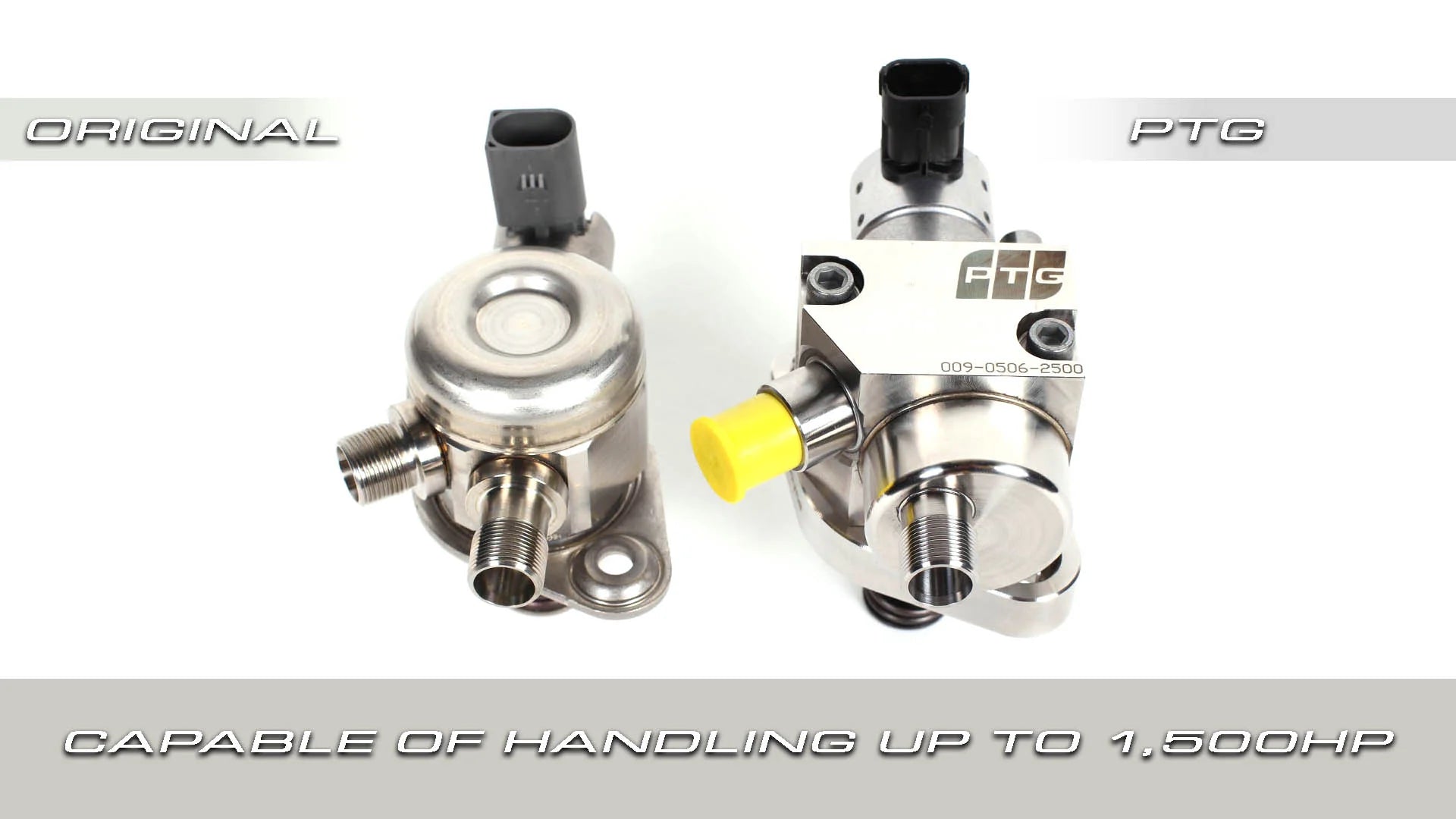 PTG High Pressure Fuel Pump System Kraftstoff Pumpen | Mercedes AMG 4.0 M177 LS2 Perspektive 3