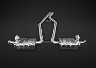958 Cayenne Turbo FL | Capristo - Muffler incl. CES-3 with ECE approval