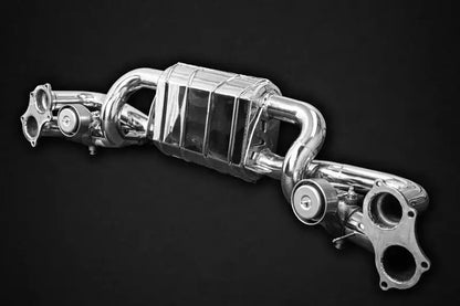 Capristo Abgasanlage | Porsche Cayman GT4 718 Perspektive 2