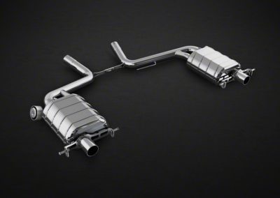S63 Limo/S500 W222 | Capristo - Muffler with pipes and CES-3 , with ECE approval (exclusive Cabriolet)