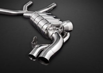 S65 Coupé C217 | Capristo - Exhaust system with vacuum flaps and EVCU-1.