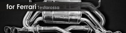 Testarossa | Capristo - Abgasanlage ohne Abgasklappen (Sound 1,2,3) mit Adapter-Set