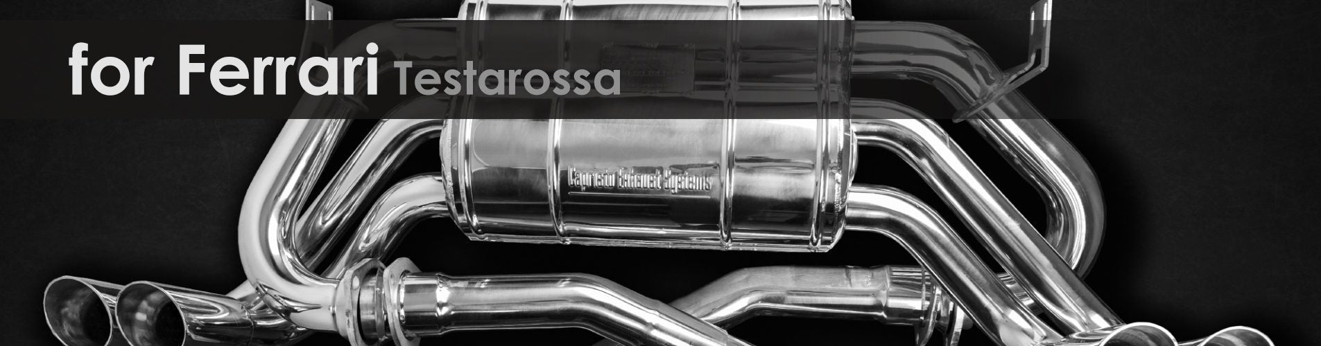 Testarossa | Capristo - Set manifold left, right