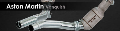 Vanquish | Capristo - Set Downpipes mit 250 Zellen Sportkatalysatoren