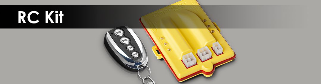 RC Kit | Capristo - Steuerung für manuelles öffnen und schließen der Abgasklappen, incl. Fernbedienung