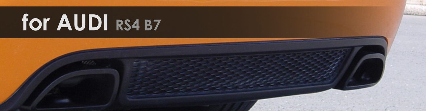 RS4 B7 | Capristo - Exhaust system with exhaust valves, tailpipes and EC Approval
