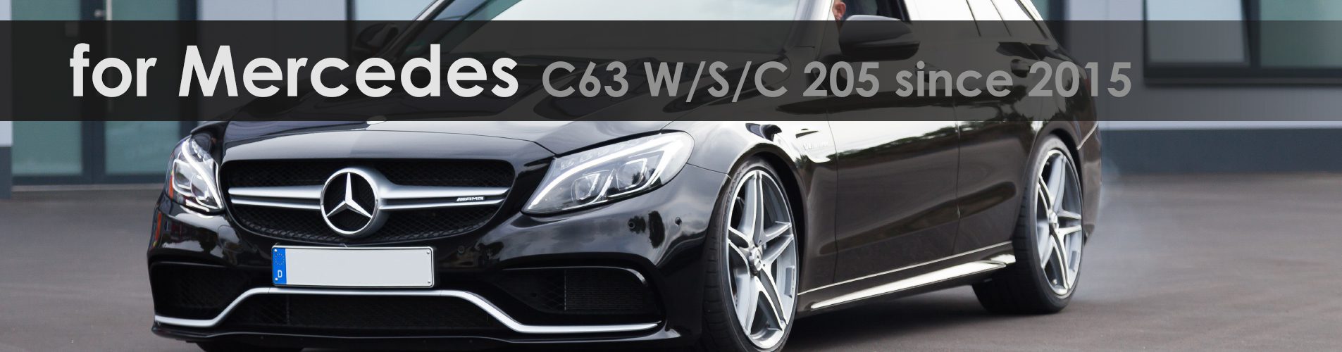 C63 W/S/C 205 | Capristo - Exhaust system with exhaust flaps for using the original actuators