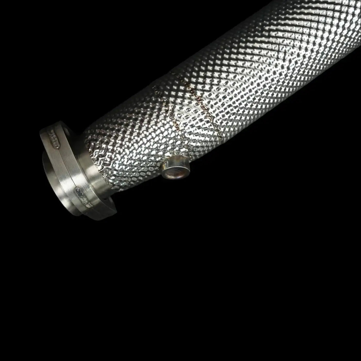 Tuning Downpipe mit Hitzeschutz aus Edelstahl, Autoteil, KTH Shop Zubehör