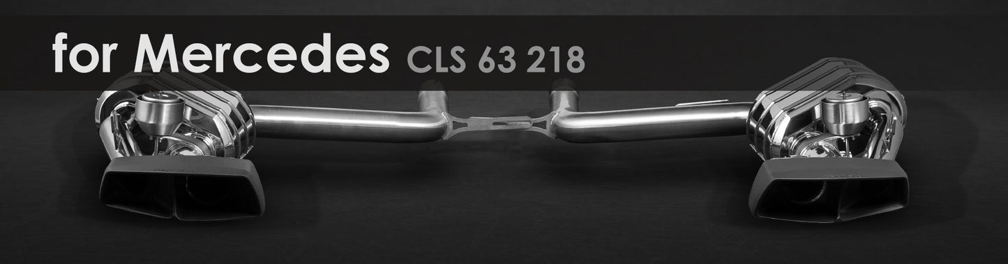 CLS 63 218 | Capristo - Downpipes mit 100 Zellen Sportkats
