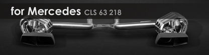 CLS 63 218 | Capristo - Exhaust System incl. programmable controller Please note the permitted vehicle models in the ECE Approval