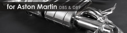 DBS & DB9 | Capristo - muffler