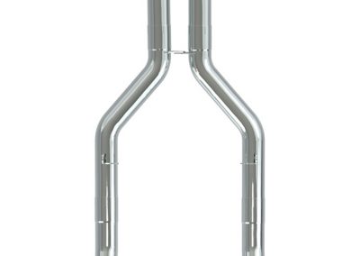 GT,GTs | Exhaust System | Capristo - Exhaust system with catalytic converter set and electric flaps for use with the OEM actuators.